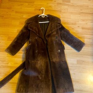 Vintage Oscar De La Renta Fur Coat!